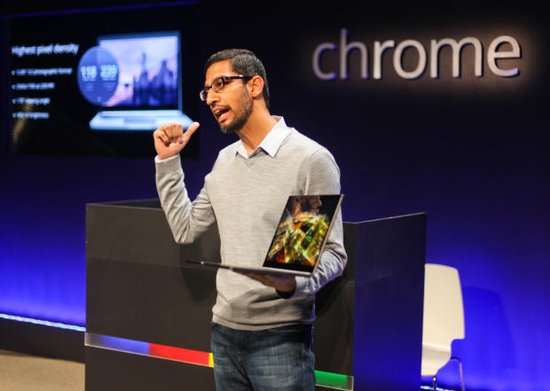 谷歌發(fā)布高端觸屏筆記本Chromebook Pixel挑戰(zhàn)蘋(píng)果