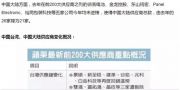 最強(qiáng)電子科技公司蘋果公司公布了200大供應(yīng)商的2018版本